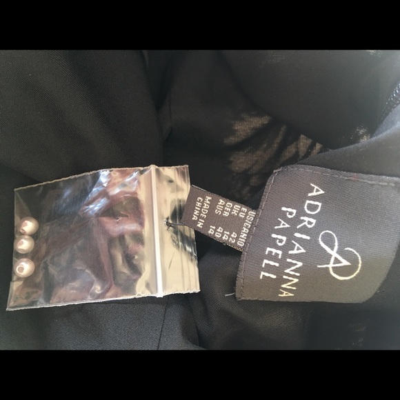 Floral Adrianna Papell Dress - Picture 4 of 7